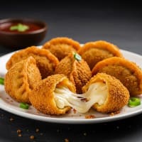 Paneer Kurkure Cheese Momos